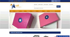 Desktop Screenshot of craftembalagens.com.br